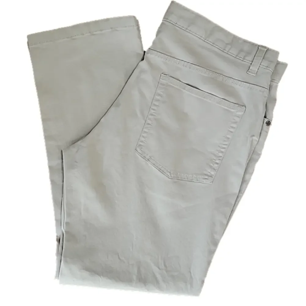 Men's Van Heusen Flex Khaki Straight Leg Pants Size 34W x 29L EUC - Picture 1 of 12